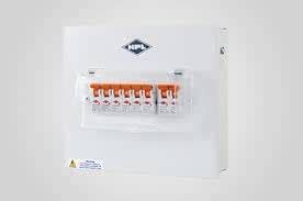 Meera HPL Single Door Distribution Board (Single Phase & Neutral) (8 ...