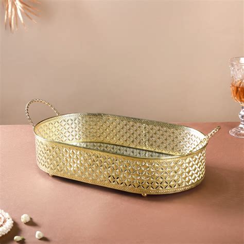 Celebrations Tray Glassware Gift Hamper Set Of 4 Online - Premium Gift ...