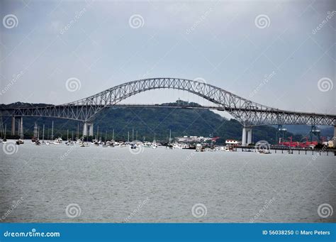 Bridge of the Americas, Panama Editorial Image - Image of gatun, balboa ...