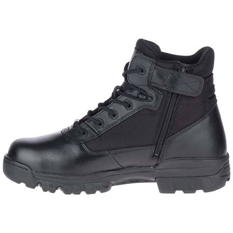 Bates Footwear Men's 5" Tactical Sport Side Zip Black Boot