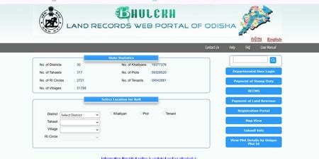 Bhulekh Odisha - Check Odisha Land Records Online