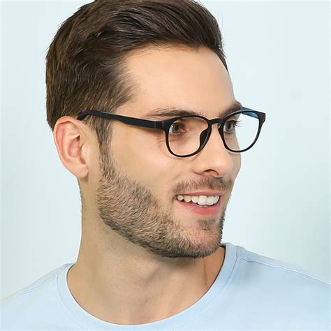 Buy Blue Block Phone Computer Glasses: Matte Black Green Full Rim Round ...