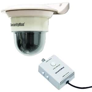 Buy SecurityMan Outdoor/Indoor Pan Control Dome Camera Kit with 100ft ...