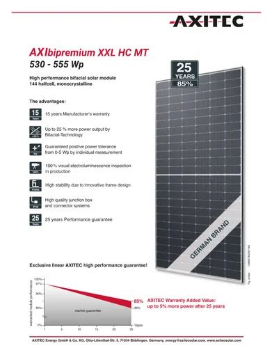 Solar Module - Axitec Germany Brand Solar Pv Panels Modules Retail ...