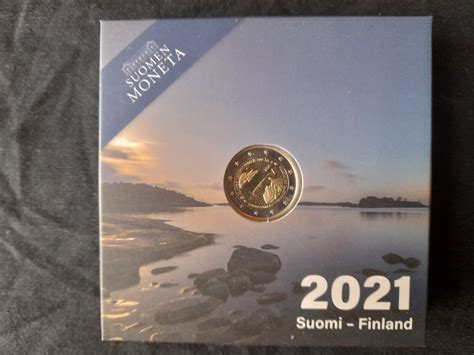 2021 2 Euro Proof Finland 100 Years of Aland India | Ubuy