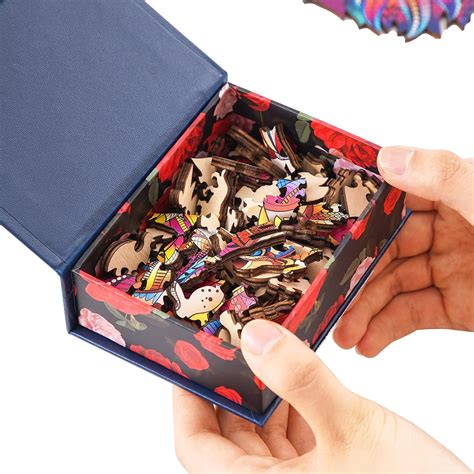 Buy Wooden Jigsaw Puzzles 3D Animal Shaped Wooden Puzzles for Adults ...