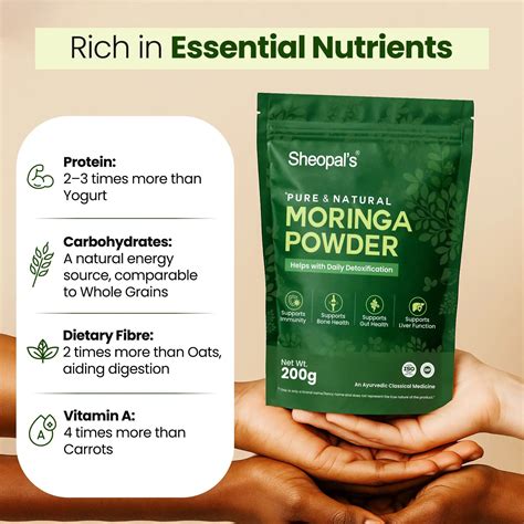 Sheopals Moringa Powder | Best Organic Moringa Leaf Powder in India