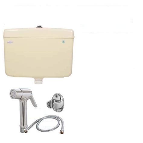 SHRUTI PVC Dual 9.Liter + 3.Liter Center Push Flushing Cistern Flush ...