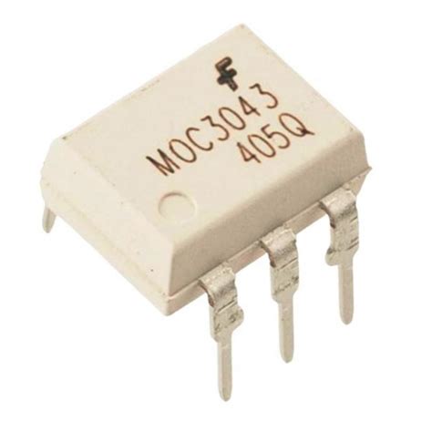 MOC3043 IC - Zero-Cross Optoisolator Triac Driver IC buy online at Best ...