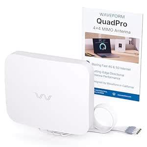 Waveform QuadPro 4x4 MIMO Signal Boosting Panel Antenna Kit | External ...