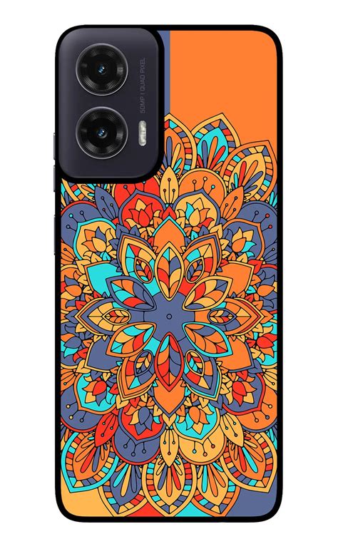 Buy Now Color Mandala Glass Case for Moto G35 5G Online | Casekaro