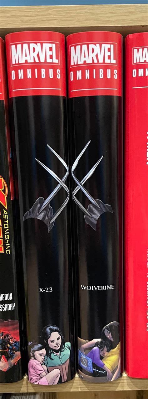 Made my own dust covers for the X23 and all new wolverine omnibus, used art by Dike Ruan and ...