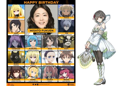 Happy 42nd birthday to the Japanese voice of Miyabi (AKA the best girl ...
