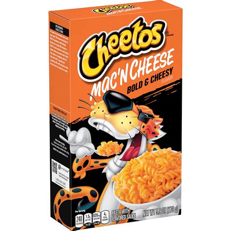 Cheetos Mac'n Cheese - Bold & Cheesy Flavor (5.9 oz Box)- Buy Online in ...