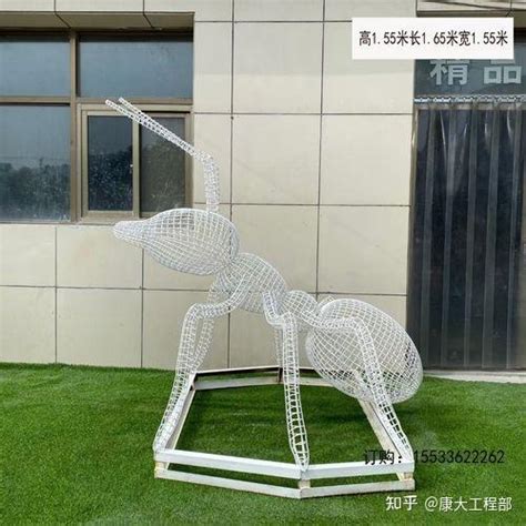 不锈钢蚂蚁雕塑_不锈钢雕塑定制 - 杜克实业