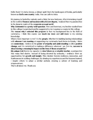 Capstone Journal Assignment - Capstone Journal Assignment Anita Antony ...