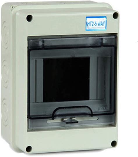 8 way Pvc MCB box with Cover Weatherproof IP65 Rated Heavy Quality ...