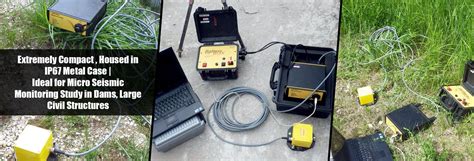 Veloget 1 Hz Seismometer, Seismic Detector Supplier India