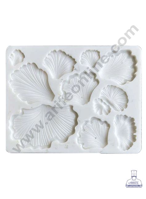 CAKE DECOR™ Silicon 10 Cavity Tree Mushroom Silicone Fondant Mold Marz ...