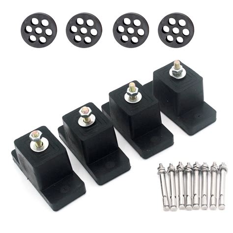 TADERUILY Anti Vibration Pads Rubber Conditioner Vibration Isolator for ...