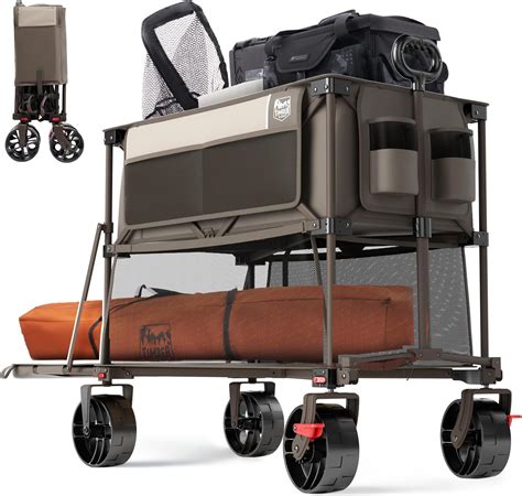 Amazon.com : TIMBER RIDGE 400L Large Capacity Folding Double Decker ...