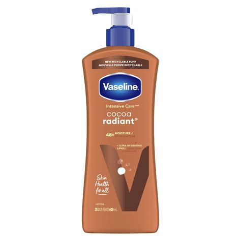 Loción corporal Vaseline Intensive Care Cocoa Radiant 600 ml | Walmart ...