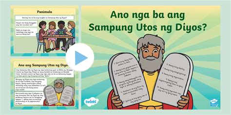 Sampung Utos ng Diyos PowerPoint