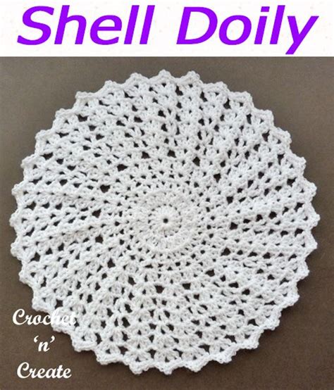 Image result for Crochet Shell Doily Free Pattern