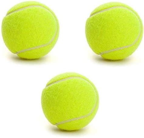 Krozen Light Weight Cricket Tennis Ball Pack of 3 Piece : Amazon.in ...