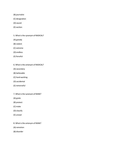 Sat Words With Sentences | PDF