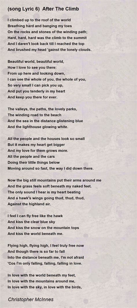 Life Is Easy When You Up On The Mountain Lyrics Hot Sale | smarys.org