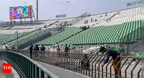 PCB unveils new-look Gaddafi Stadium ahead of Champions Trophy ...