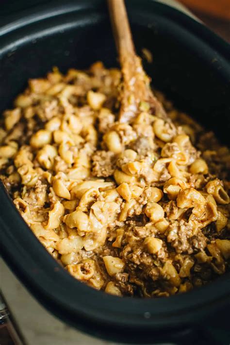 Crockpot Hamburger Helper - Aimee Mars