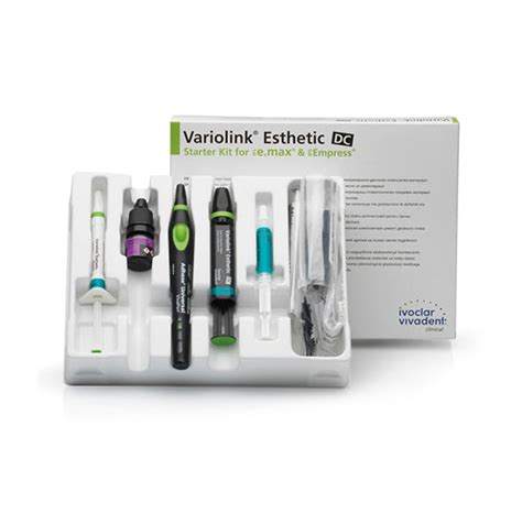 Ivoclar Vivadent Variolink Esthetic DC System Kit IPS e.max Resin ...