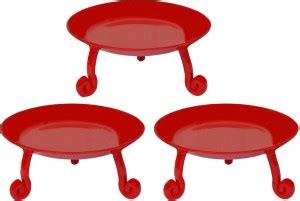 Lal Haveli Iron 3 - Cup Candle Holder Price in India - Buy Lal Haveli ...