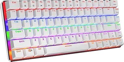 Amazon.in: Buy MECKEYS SKYLOONG SK64 White 64 Keys 65% Hot Swappable ...