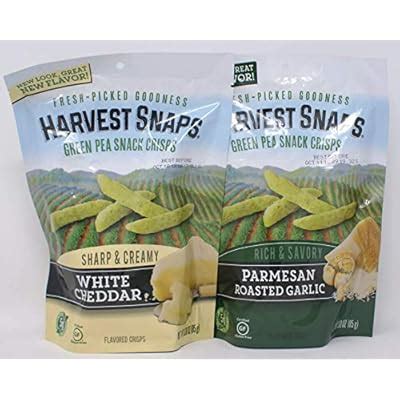 Buy Variety Pack - Harvest Snaps Green Pea Snack Crisps 3.0 Oz - Sharp ...