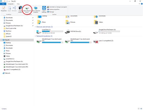 Image result for Map Drive On Computer