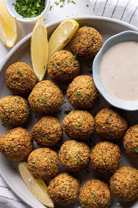 Crispy Air-Fryer Falafel (Gluten Free & Vegan) - El Mundo Eats