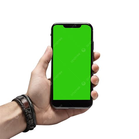 Green Screen Phone On Hand, Phone On Hand, Green Screen Phone, Green ...