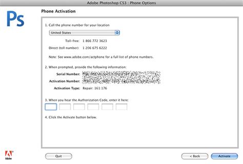 Image result for Photoshop CS3 Authorization Code Number