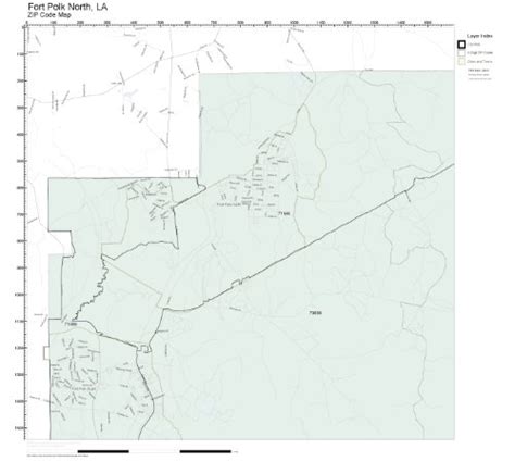 Buy ZIP Code Wall of Fort Polk North, LA ZIP Code Laminated Kitchen ...
