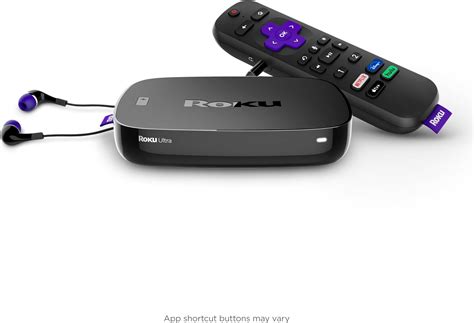 Roku Ultra LT 4K/HDR/HD Streaming Player with Enhanced Voice Remote ...