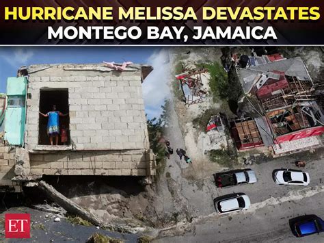Drone footage shows widespread destruction of Hurricane Melissa in ...