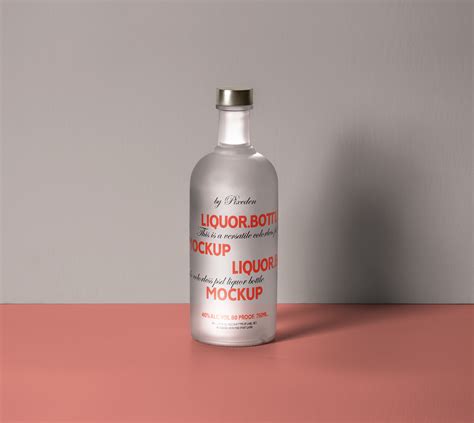 Alcohol Bottle Mockup Free at Reynaldo Leahy blog