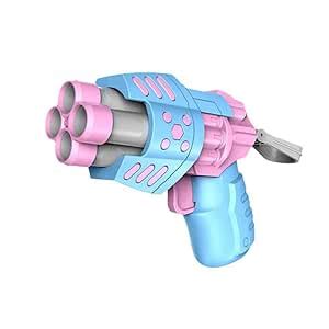 Nirvikalp Enterprise Soft Bullet Gun Toy with 4 Safe Soft Foam Bullets ...