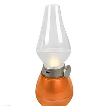 Casotec Vintage LED Night Lamp with Blowing Control Eye-protection ...