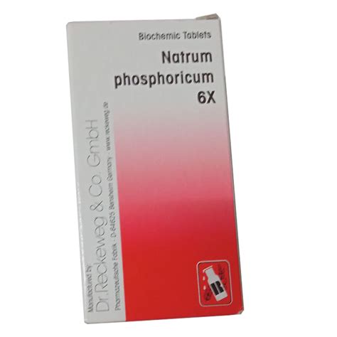 Buy Dr.Reckeweg Natrum Phosphoricum Biochemic Tablet 6X, 20 gm | 19 ...