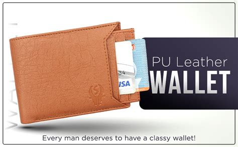 Buy SAMTROH Men's Faux Leather Wallet , Tan at Amazon.in
