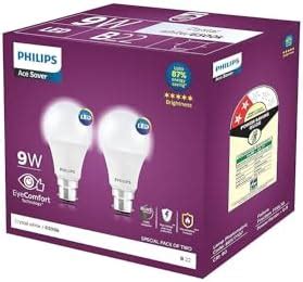 Buy PHILIPS 3-watt LED Bulb | AceSaver LED Bulb | Base: B22 Light Bulb ...